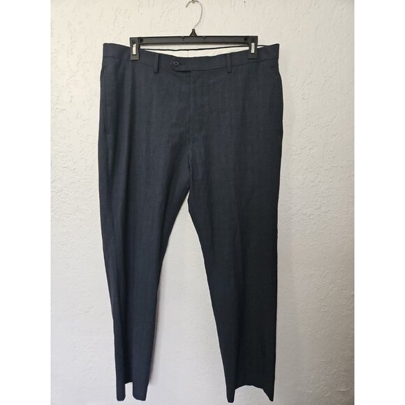 Daniel Cremieux Other - mens daniel cremieux pants 38x30 blue plaid print flat front